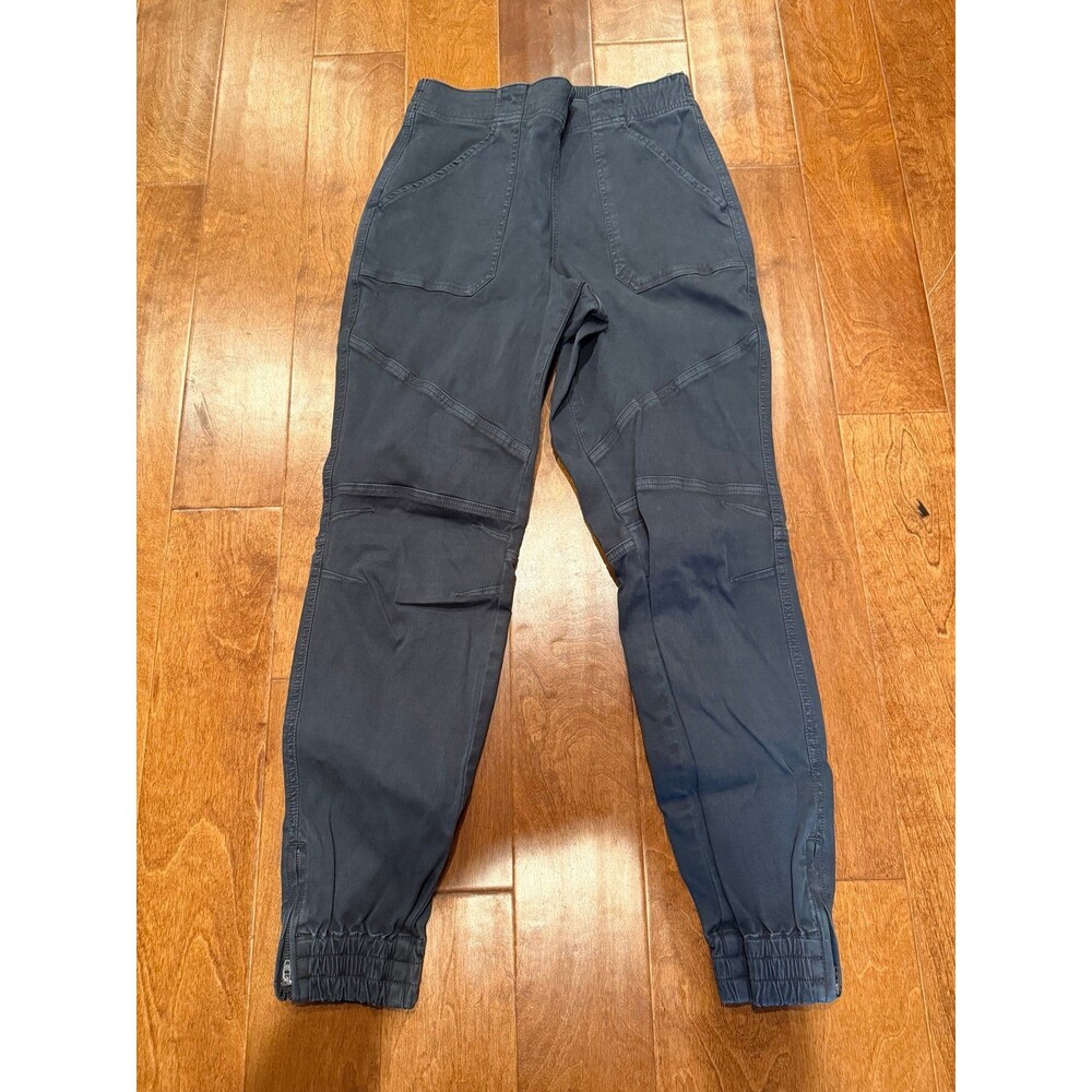 Spanx carpenter cargo pants joggers jeans gray black size large